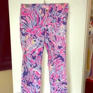 Lily Pulitzer patterned skinny pants